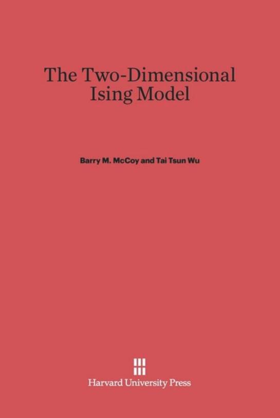 The Two-Dimensional Ising Model